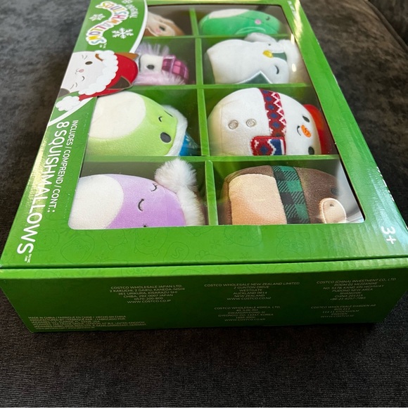NIB Squishmallows 4-inch Ornament Plush 8-pack Winter Assorted - Picture 5 of 7